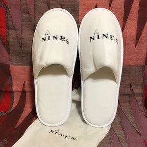 The Nines Luxury Starwood Hotel Slippers One Size